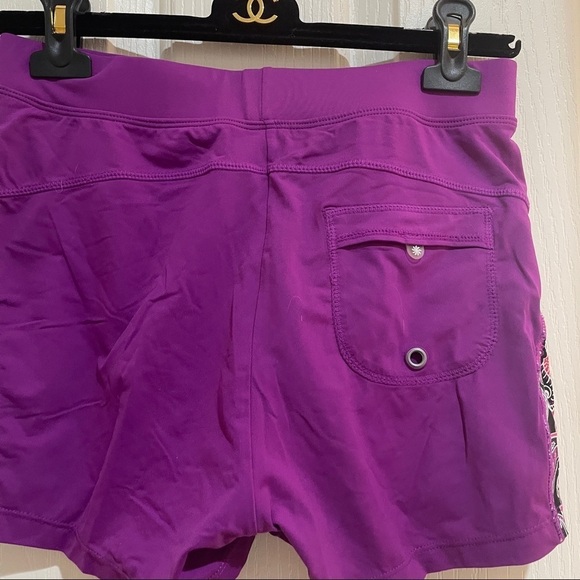 ATHLETA Workout run hike swim shorts purple Size XS extra small summer - Picture 5 of 6